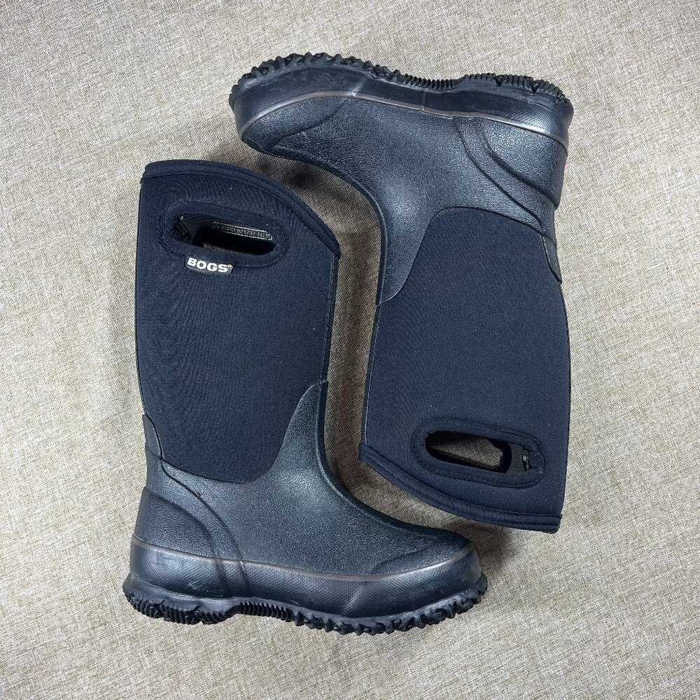 Bogs Neoprene Black Ankle Boots & Booties Size Youth 13 (EU 30)